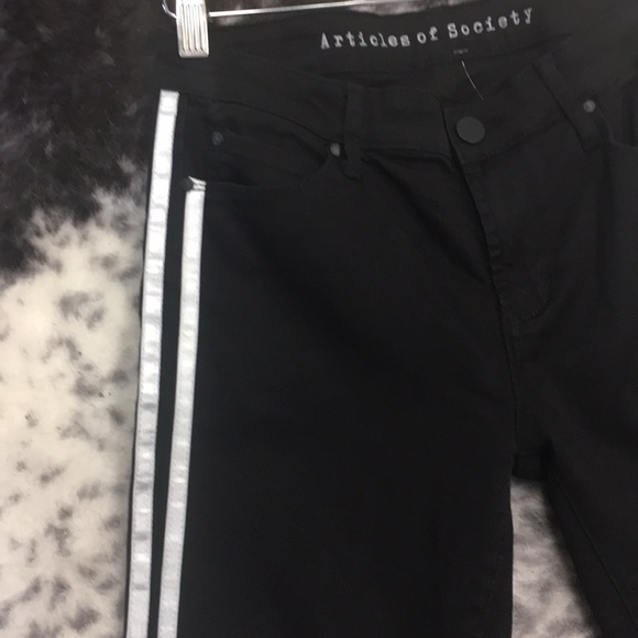 Articles of Society Race Stripe denim - Picture 2 of 4